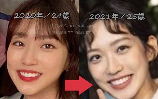 2021年／25歳　2021年／25歳　