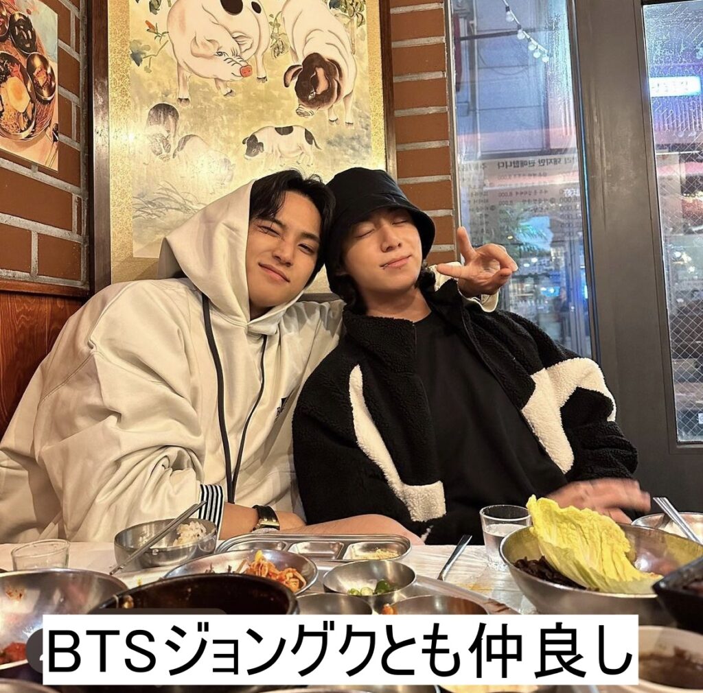 SEVENTEENミンギュとBTSグク