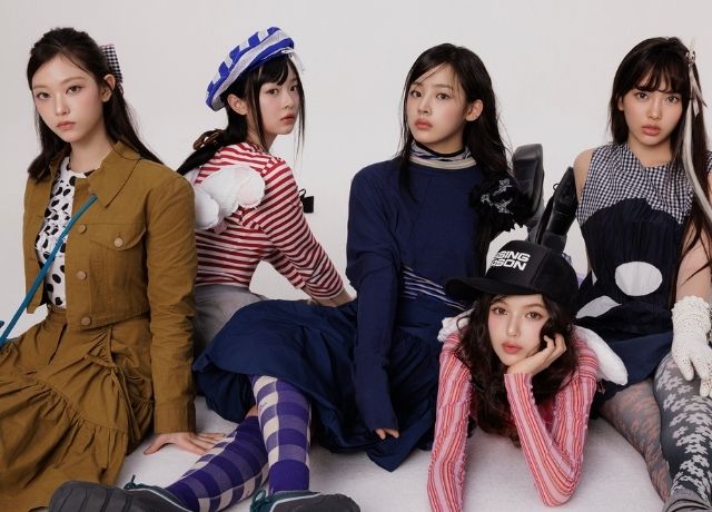 NewJeans５人の集合写真